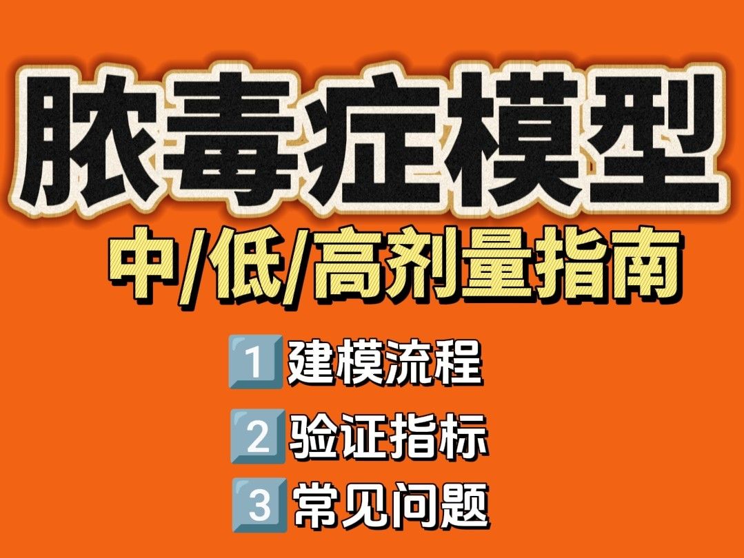 LPS誘導(dǎo)膿毒癥模型如何模擬不同嚴(yán)重程度？（低/中/高劑量指南）